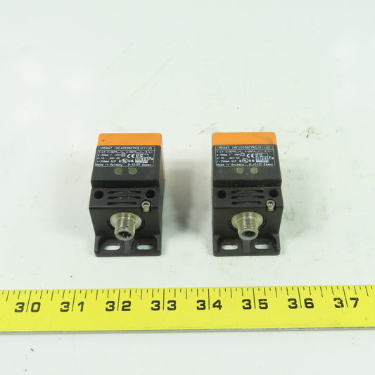 IFM IMC4020BCPKG/K1/US IM5067 Proximity Switch Sensor 10-36VDC 250mA Lot Of 2