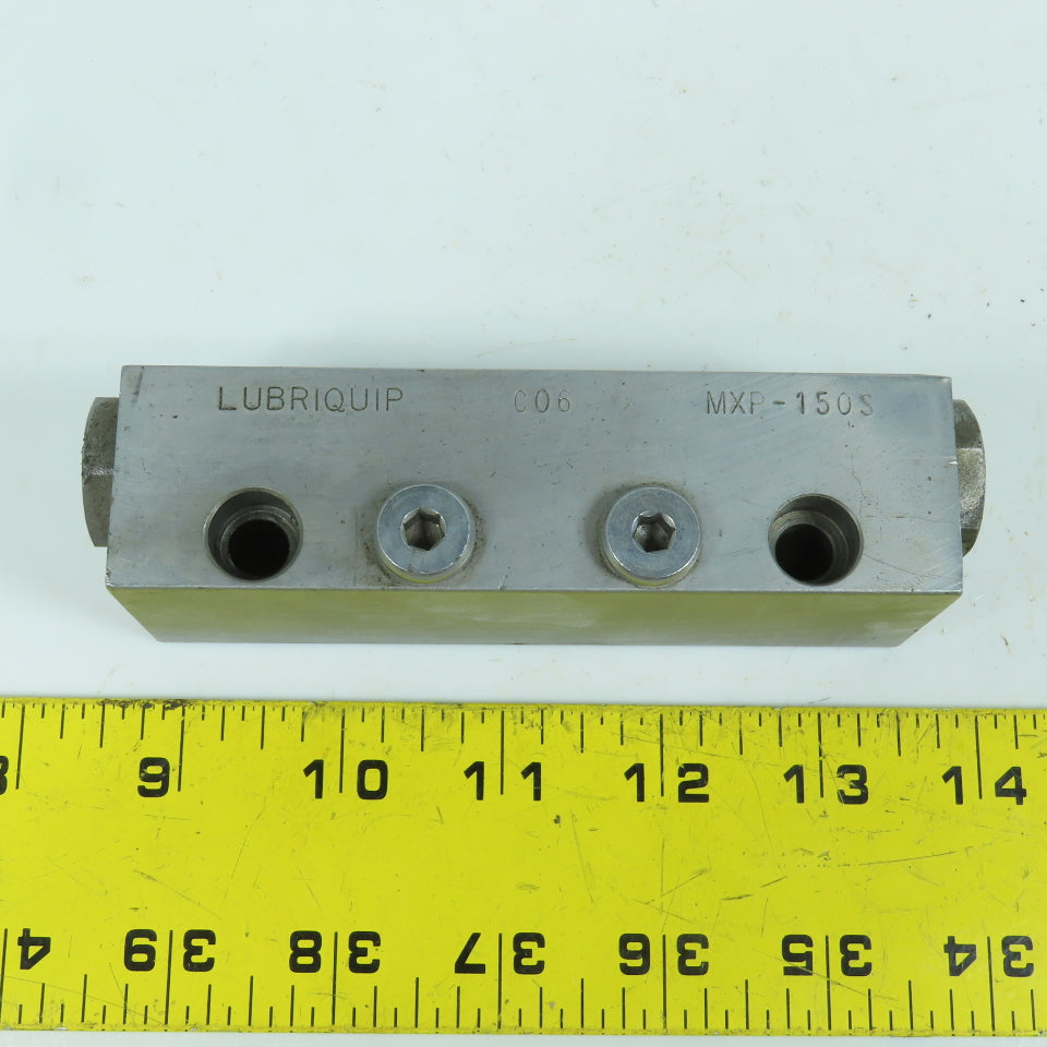 Lubriquip C06 MXP-150S Modular Divider Valve 3000PSI