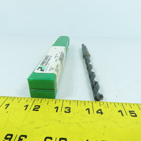 Precision Twist 20022 11/32" 2-Flute HSS Drill Bit 118° Tip Morse Taper MT1 USA