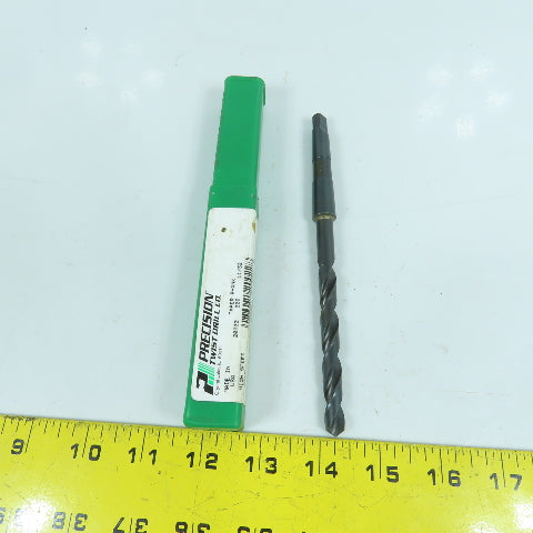 Precision Twist 20022 11/32" 2-Flute HSS Drill Bit 118° Tip Morse Taper MT1 USA