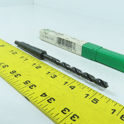 Precision Twist 020016 1/4"-E 2-Flute PTD HSS Drill Bit 118° Tip Morse Taper MT1