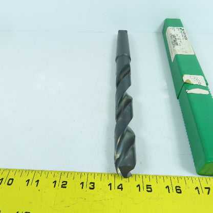 Precision Twist 20054 27/32" 2-Flute HSS Drill Bit 118° Tip Morse Taper MT3 11"L