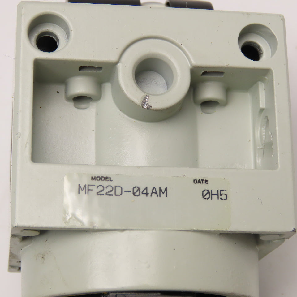 MF22D-04AM 1/2" NPT Inline Compressed Air Filter Manual Drain Filter Indicator