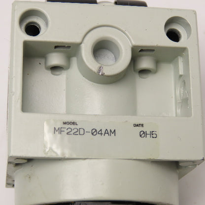 MF22D-04AM 1/2" NPT Inline Compressed Air Filter Manual Drain Filter Indicator
