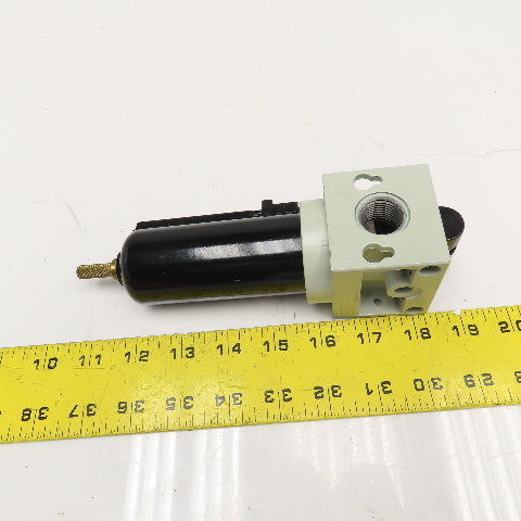 MF22D-04AM 1/2" NPT Inline Compressed Air Filter Manual Drain Filter Indicator