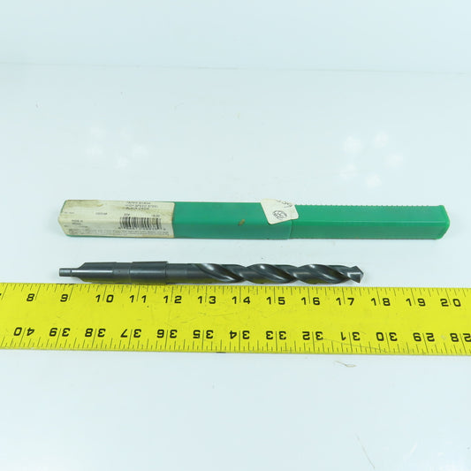 Precision Twist 020038 19/32" 2-Flute HSS Drill Bit 118° Tip Morse Taper MT2 9"L