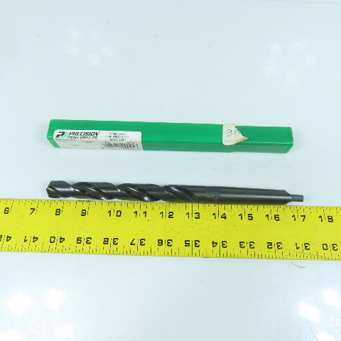 Precision Twist 020045 45/64" 2-Flute HSS Drill Bit 118° Tip Morse Taper MT2