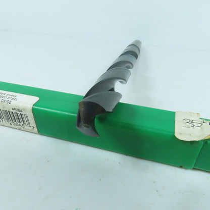 Precision Twist 020045 45/64" 2-Flute HSS Drill Bit 118° Tip Morse Taper MT2