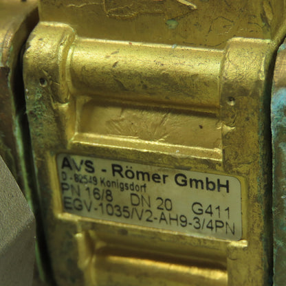 AVS Romer GmbH AVS D-82549 230V Solenoid Valve 11/9VA