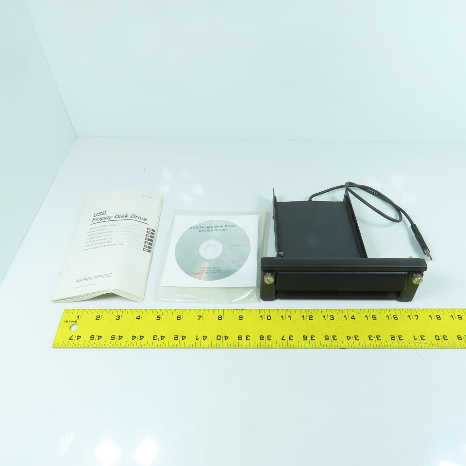 Sony MPF82E USB Floppy Disc Drive Device Driver W/ CD 3.1 & Mounting Assembly