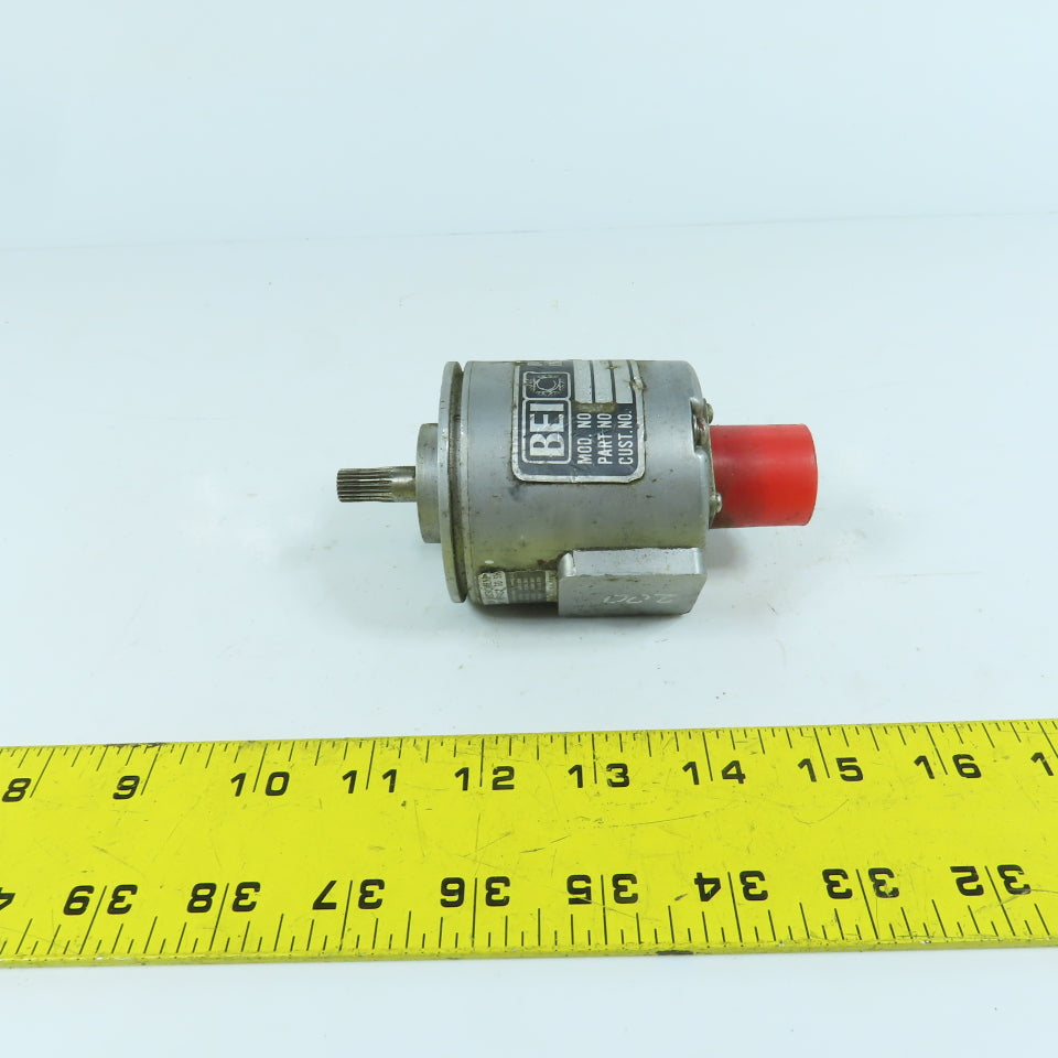 BEI H25E-SB-200 Rotary Encoder Spline Shaft