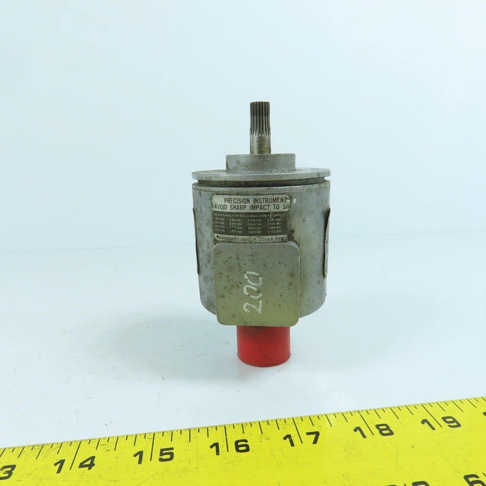 BEI H25E-SB-200 Rotary Encoder Spline Shaft