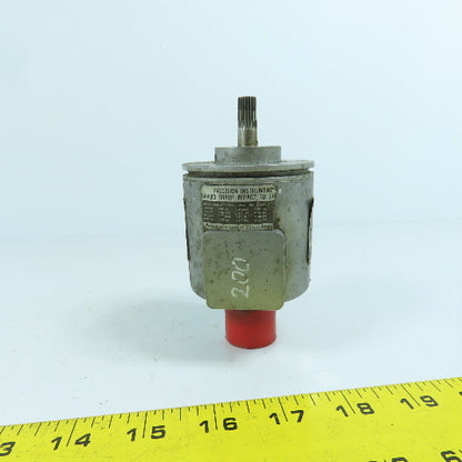 BEI H25E-SB-200 Rotary Encoder Spline Shaft
