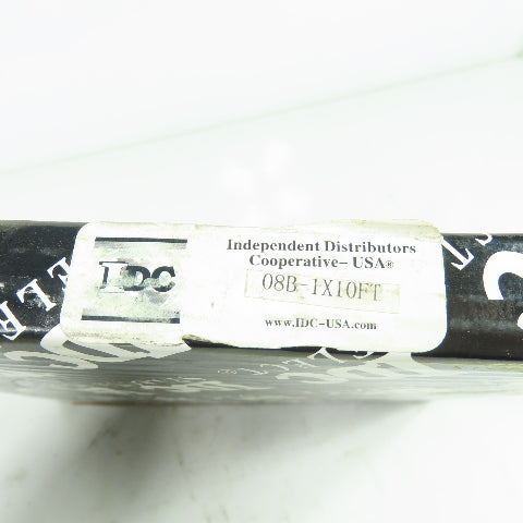 IDC 08B-1X10FT Roller Chain 10" OAL 1/2" Pitch