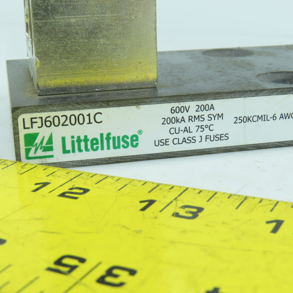 Littlefuse LFJ602001C 200A 600V Class J Fuse Holder 200kA RMS SYM