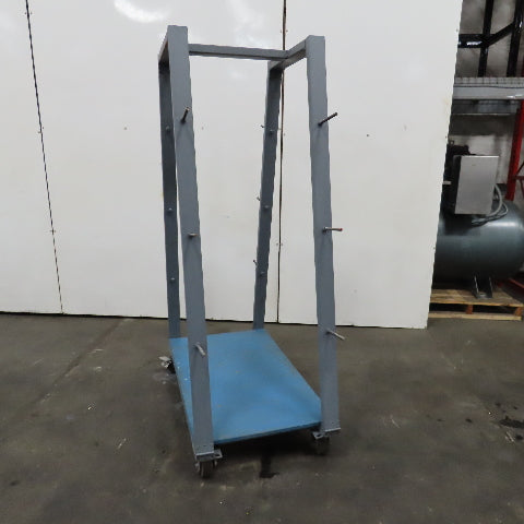 3 Tier Cantilever Light Duty Rolling Wire Spool Storage Rack 48" x 24''x 74"