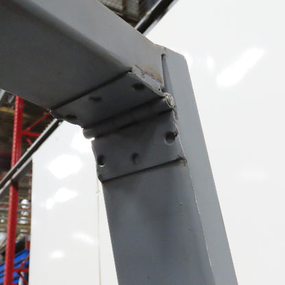 3 Tier Cantilever Light Duty Rolling Wire Spool Storage Rack 48" x 24''x 74"