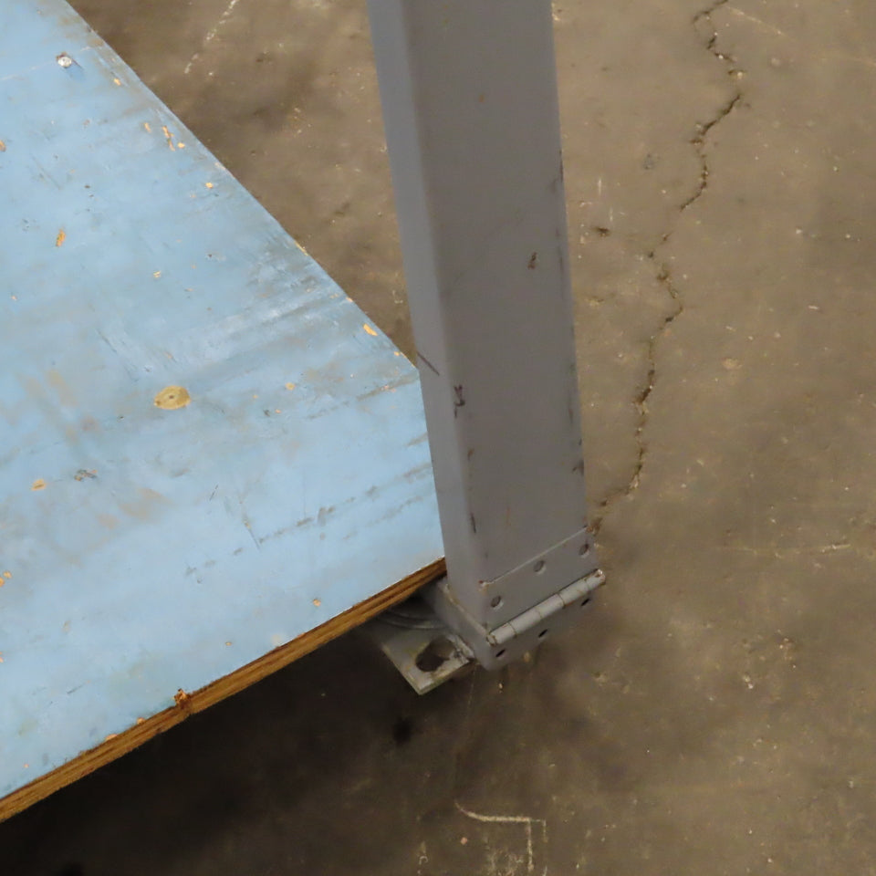 3 Tier Cantilever Light Duty Rolling Wire Spool Storage Rack 48" x 24''x 74"