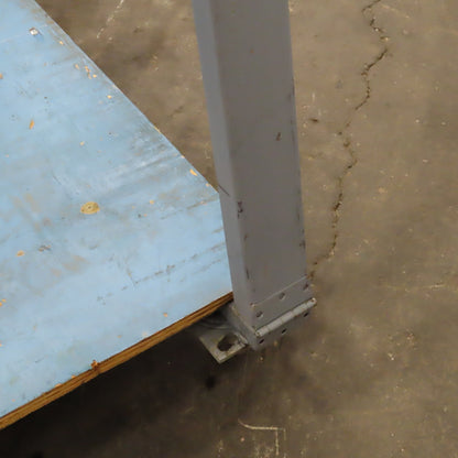 3 Tier Cantilever Light Duty Rolling Wire Spool Storage Rack 48" x 24''x 74"