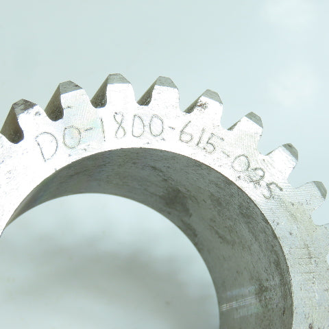 Fanuc DO-1800-615-025 28 Tooth Spur Pinion Gear 62mm ID x 95mm OD