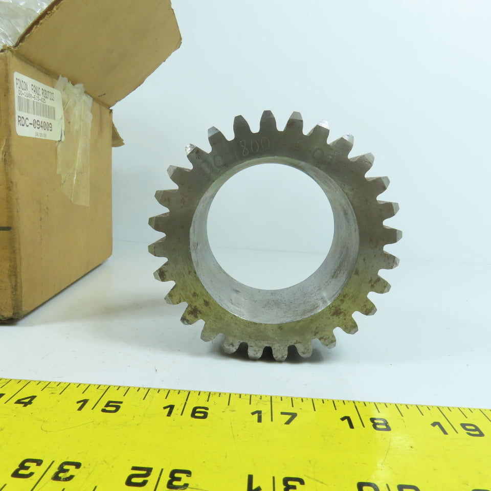 Fanuc DO-1800-615-025 28 Tooth Spur Pinion Gear 62mm ID x 95mm OD