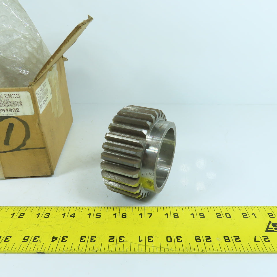 Fanuc DO-1800-615-025 28 Tooth Spur Pinion Gear 62mm ID x 95mm OD