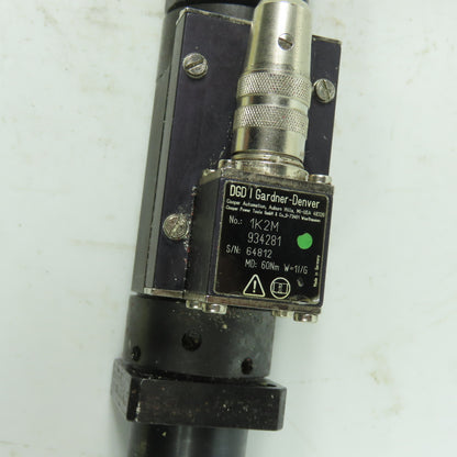 Gardner Denver 1B050A 927342 1K2M 934281 3/8" Electric Nutrunner 1BB 933871