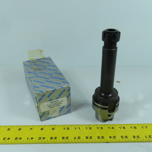 Valenite 24208833T5703 M1012628 Collet Chuck Tool Holder Size 63 HSK-A Shank