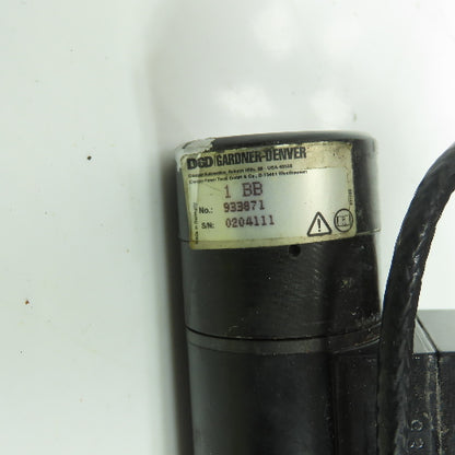 Gardner Denver 1B050A 927342 1K2M 934281 Electric Nutrunner Splined 1BB 933871