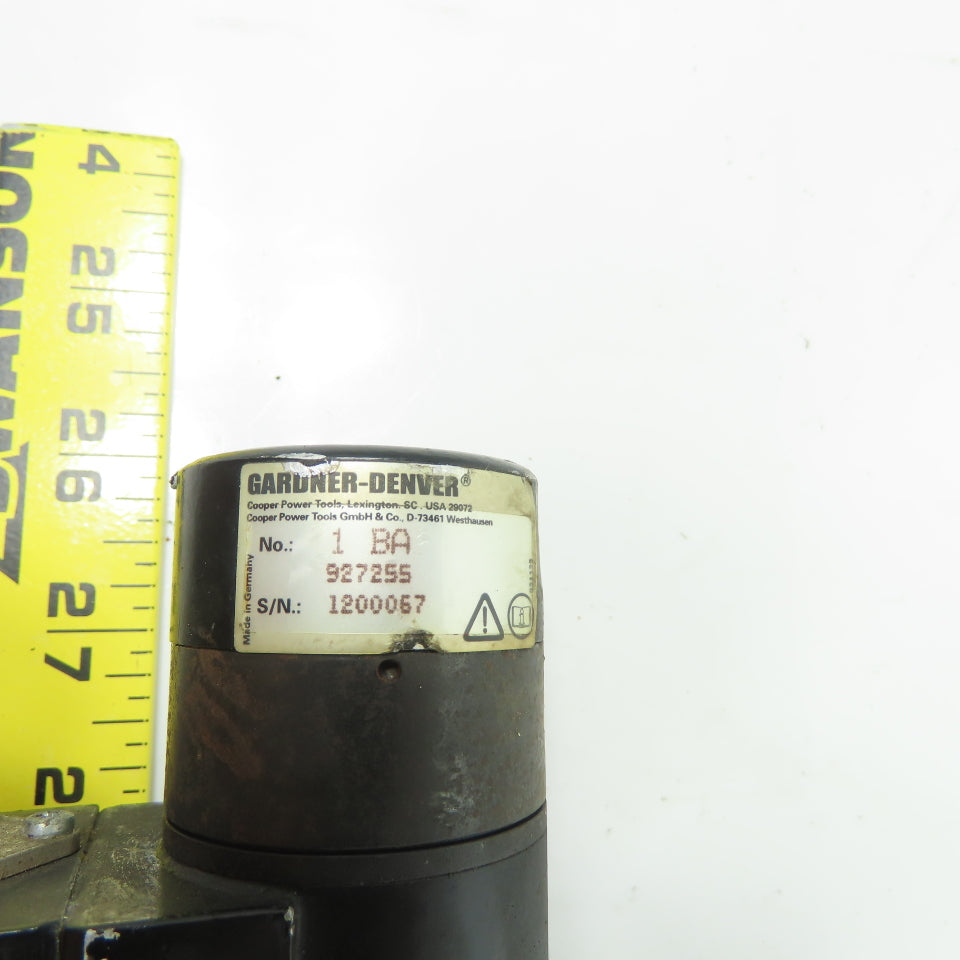 Gardner Denver 1B030A 927341 1 VA 930381 3/8" Electric Nutrunner 1BA 927255