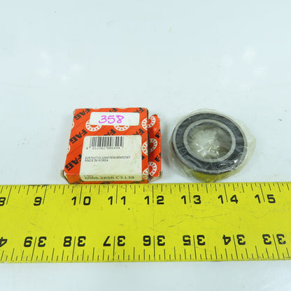 Fag 6006.2RSR.C3.L38 Single Row Deep Groove Ball Bearing 30mm Bore 55mm OD