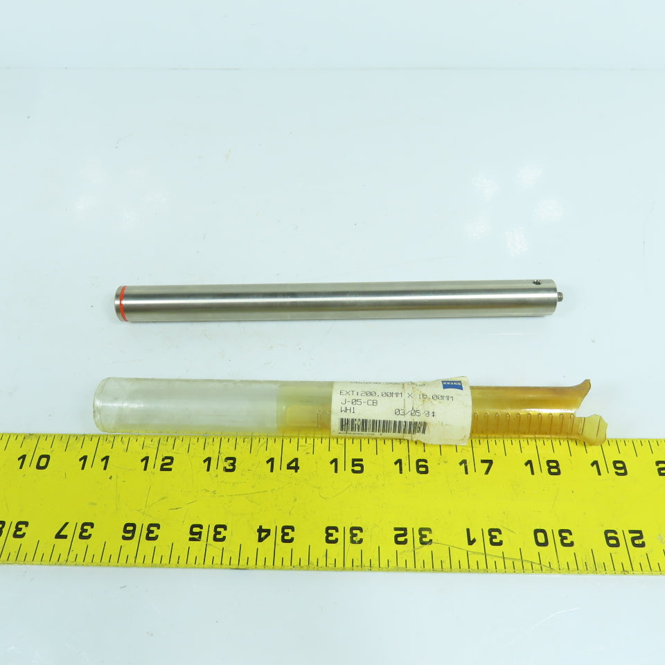 Zeiss J-05-CB 602030.9067.000 WH1 Aluminum Extension 200.00mm x 18.00mm