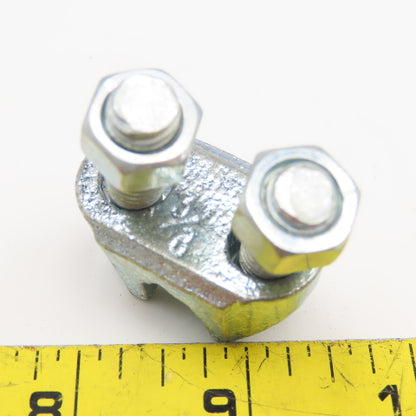 3/8" Galvanized Steel U-Bolt Wire Rope Cable Clamp Lot Of 10