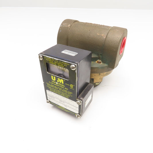 Universal Flow Monitors 0520-039C Type 4 0-8GPM Flow Monitor 1" NPT