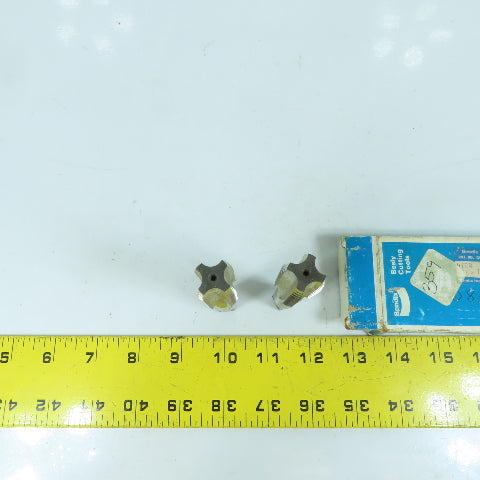 Bendix Beesly 4124 M18-2.5 HS Plug Tap 4 Straight Flute 4" OAL USA Lot Of 2