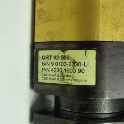 Atlas Copco QRT 62 200 4230 1600 90 5/8" Electric Nutrunner 7000RPM 41V/1000rpm
