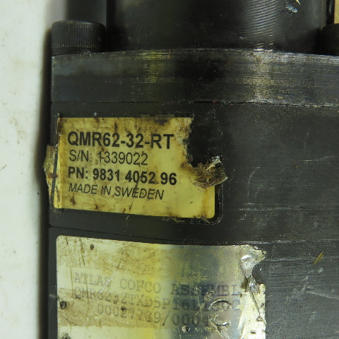 Atlas Copco QRT 62 200 4230 1600 90 5/8" Electric Nutrunner 7000RPM 41V/1000rpm