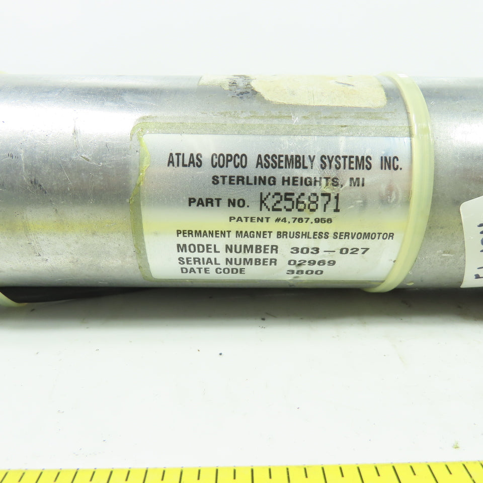 Atlas Copco K256871 CP105-02 1/2" Electric Nutrunner .800 MV/V 135.6N-m 303-027