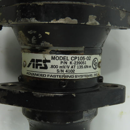 Atlas Copco K256871 CP105-02 1/2" Electric Nutrunner .800 MV/V 135.6N-m 303-027