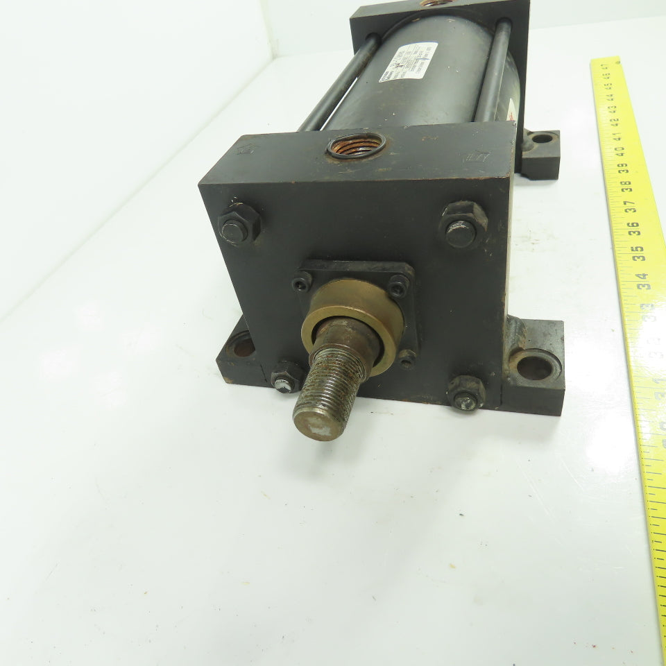 Schrader Bellows PAE110521 6.000 4" Bore Double Acting Pneum. Cylinder 6" Stroke