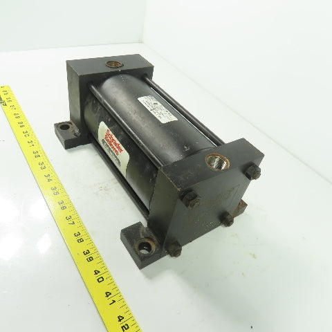 Schrader Bellows PAE110521 6.000 4" Bore Double Acting Pneum. Cylinder 6" Stroke