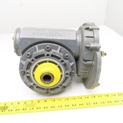 Bonfiglioli VF R 86/L1 P1 P80 168:1 Ratio 8.3RPM Output Right Angle Gear Reducer