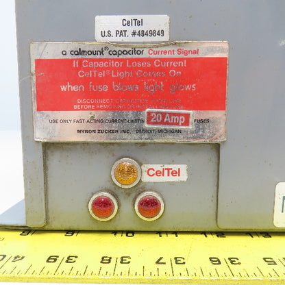 Myron Zucker KIM43006-3 480V 3Ph 6kVar Calmount Capacitor