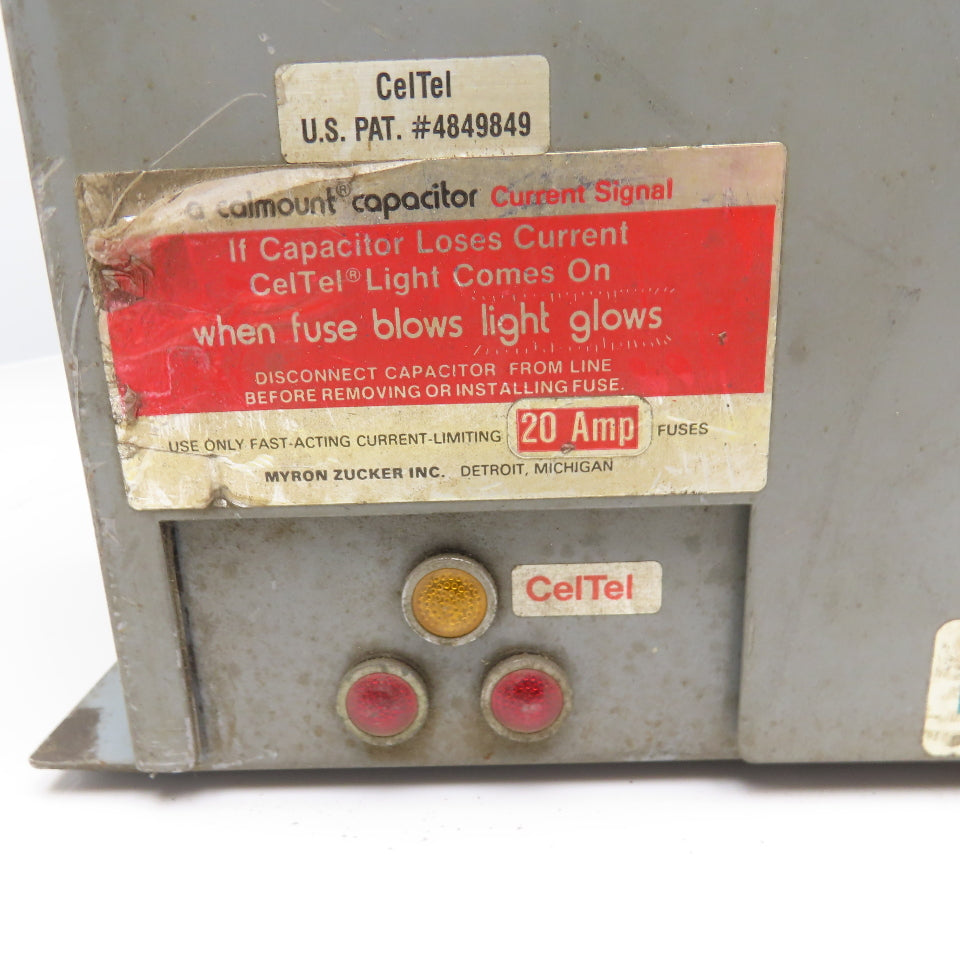Myron Zucker KID43002X-3 480V 3Ph 2.5kVar Drymount Capacitor