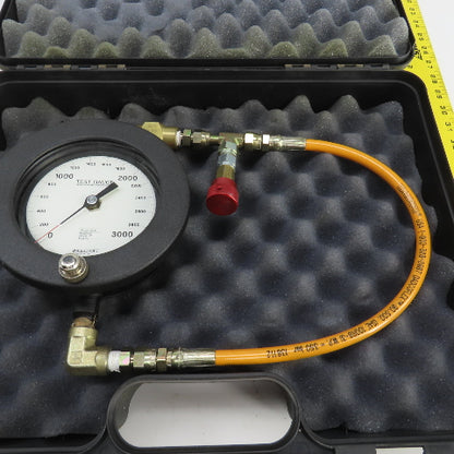Ashcroft 3000 PSI Gauge Nitrogen Tester W/ Regulator Valve Assy. Grade 3A 0.25%