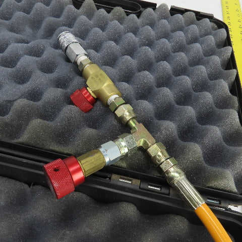 Ashcroft 3000 PSI Gauge Nitrogen Tester W/ Regulator Valve Assy. Grade 3A 0.25%