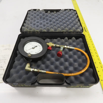 Ashcroft 3000 PSI Gauge Nitrogen Tester W/ Regulator Valve Assy. Grade 3A 0.25%