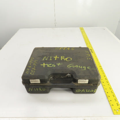 Ashcroft 3000 PSI Gauge Nitrogen Tester W/ Regulator Valve Assy. Grade 3A 0.25%