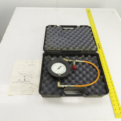 Ashcroft 3000 PSI Gauge Nitrogen Tester W/ Regulator Valve Assy. Grade 3A 0.25%
