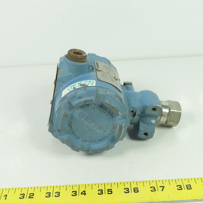 Rosemount G4N22A1E5T1R0054S5 0-4000PSI Pressure Transmitter 1/2" NPT 1-5VDC